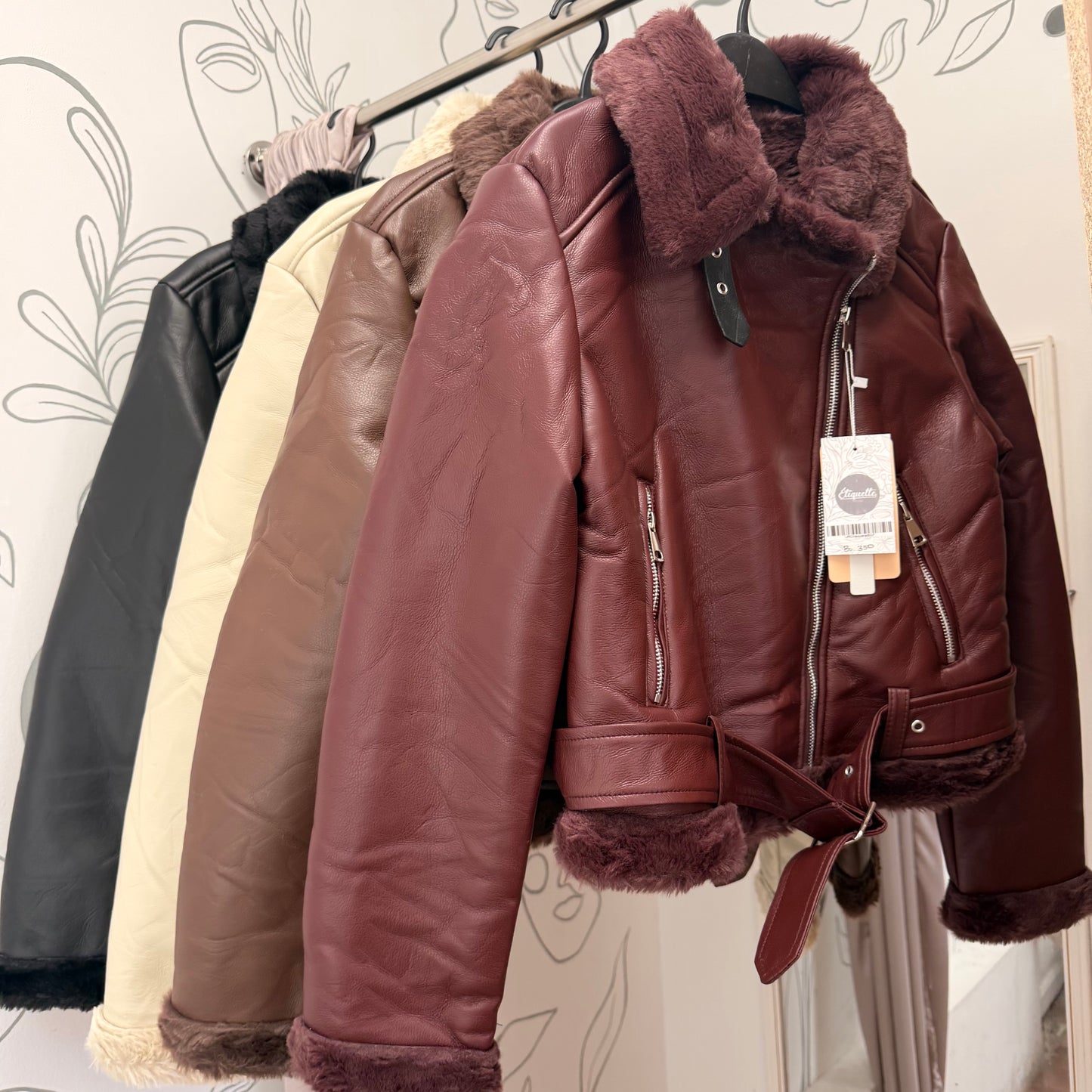 Chaqueta Gamulan frisada