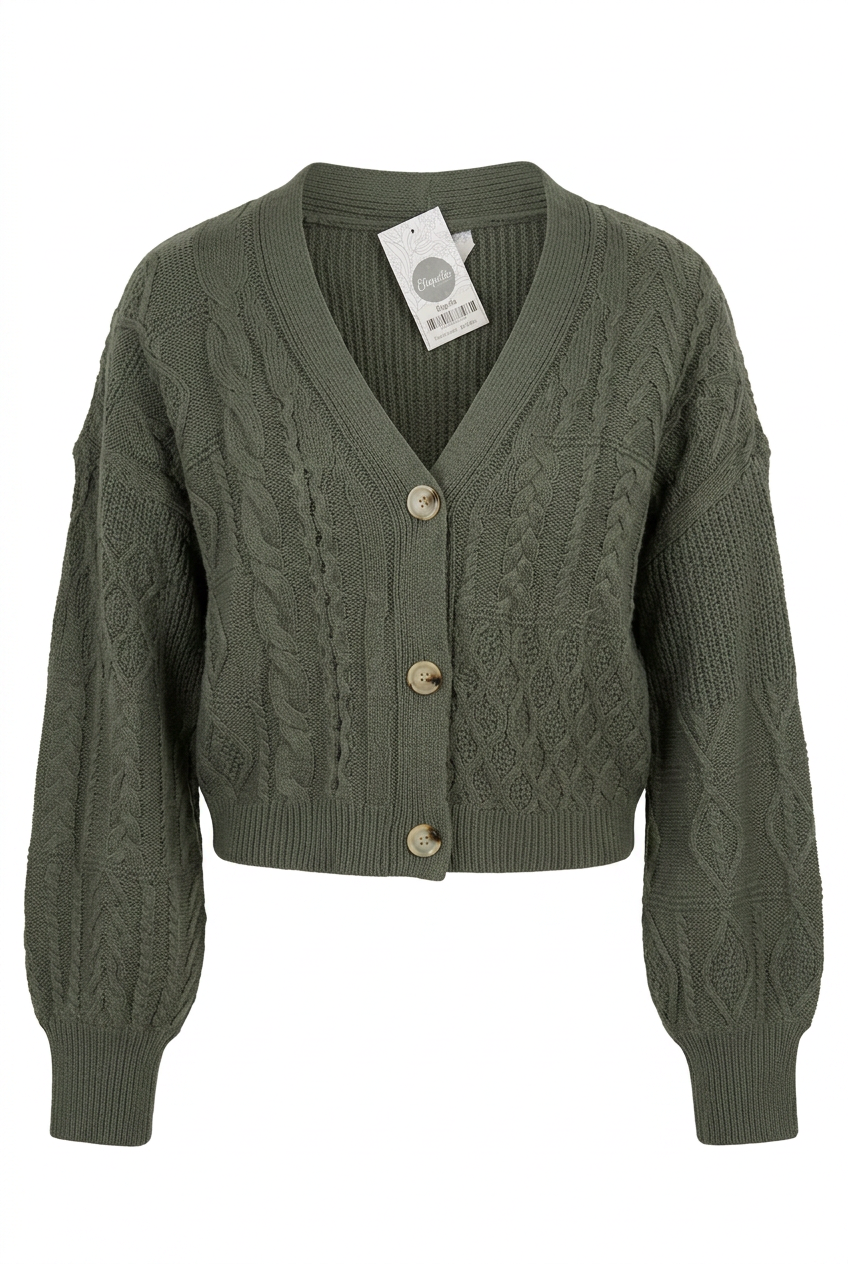 Cardigan de botones