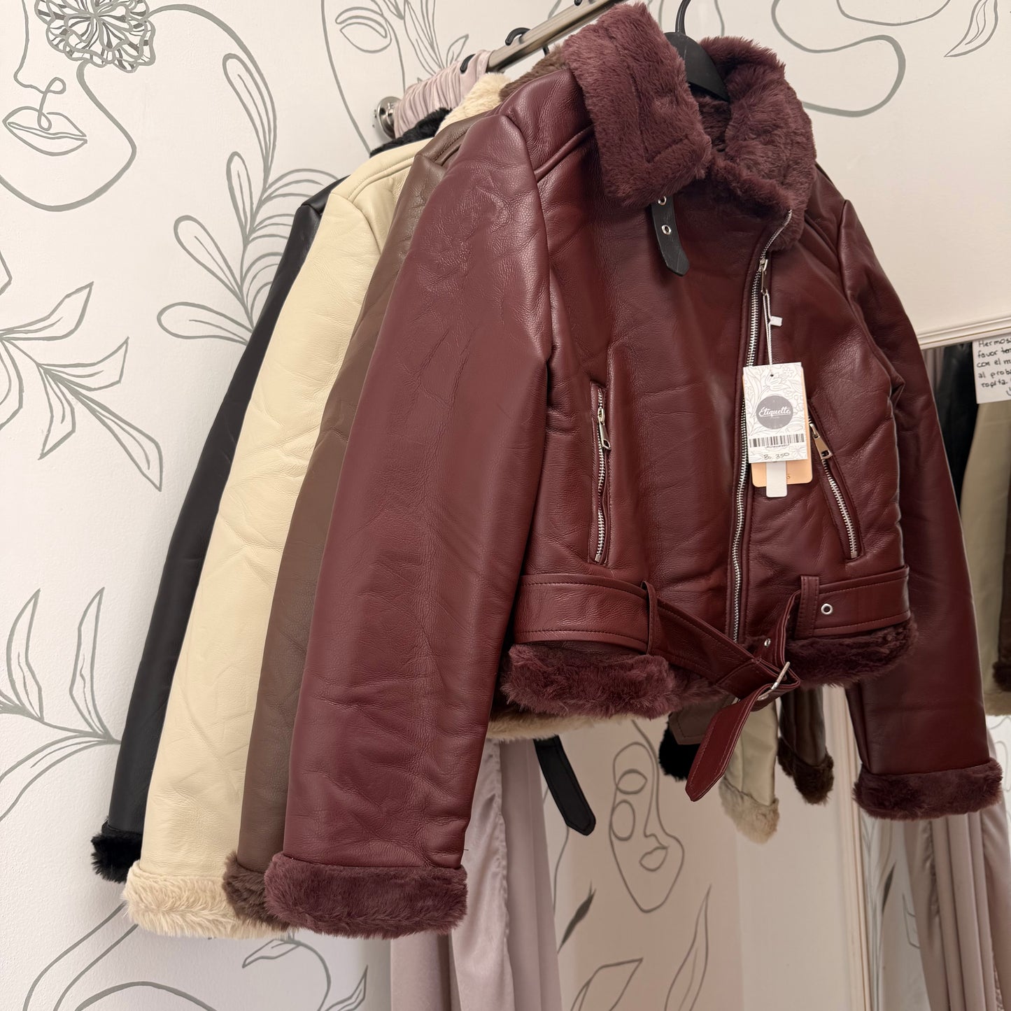 Chaqueta Gamulan frisada
