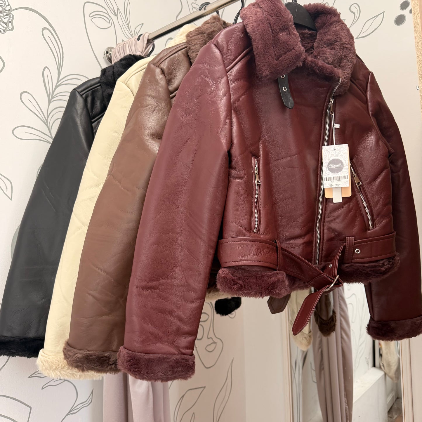 Chaqueta Gamulan frisada