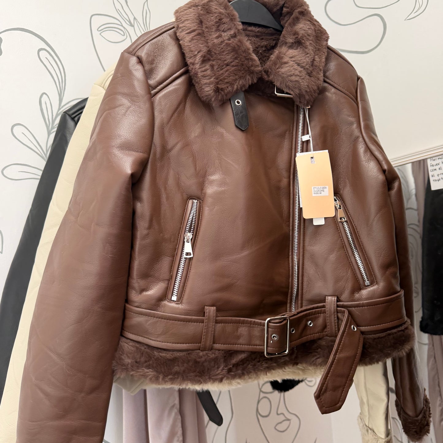 Chaqueta Gamulan frisada