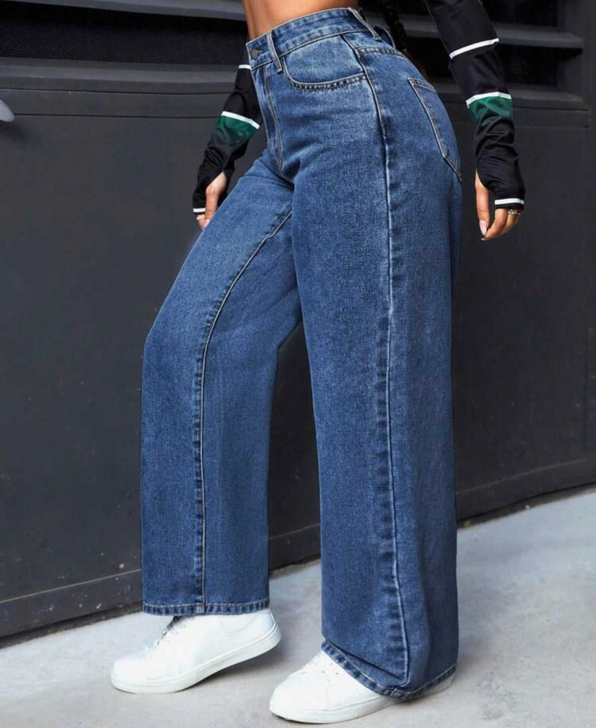 Wide Leg azul
