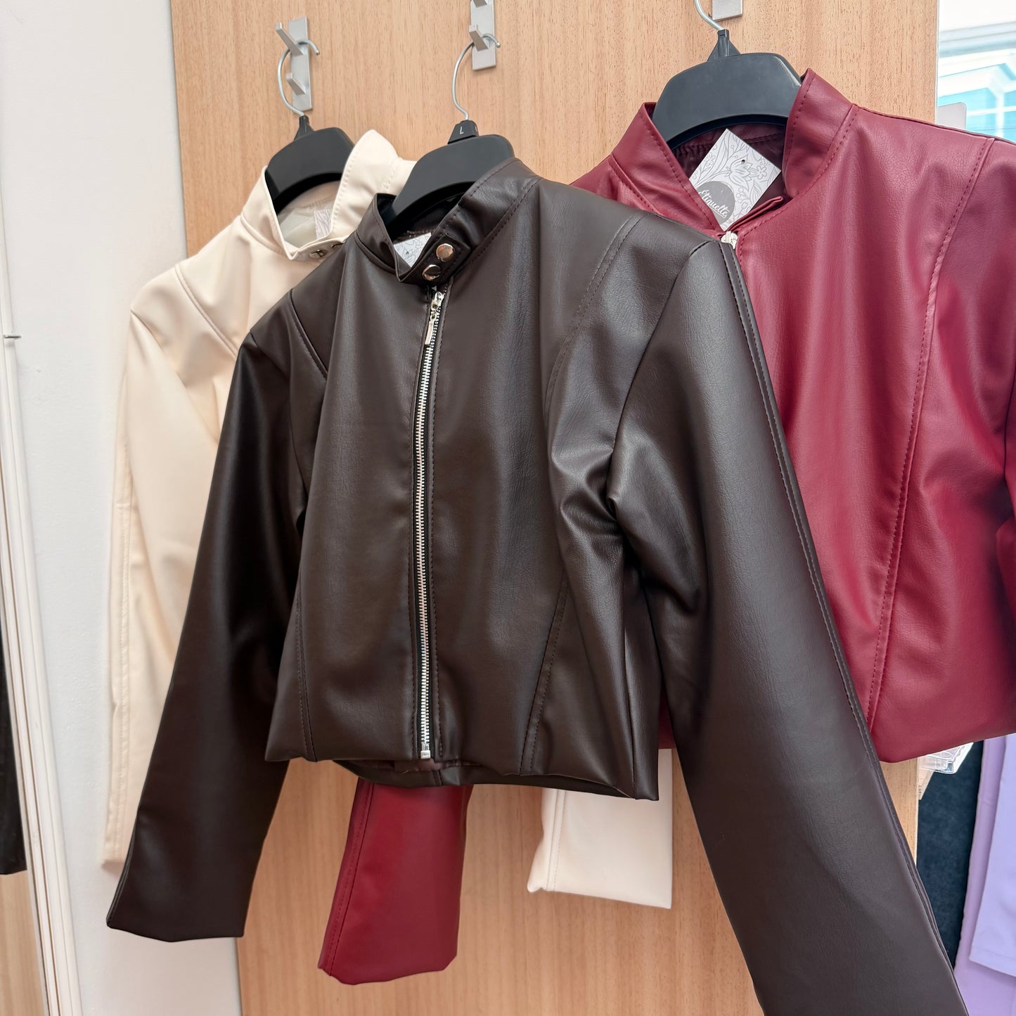 Chaqueta crop piloto
