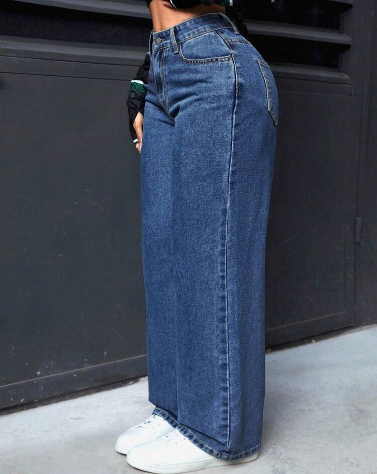 Wide Leg azul