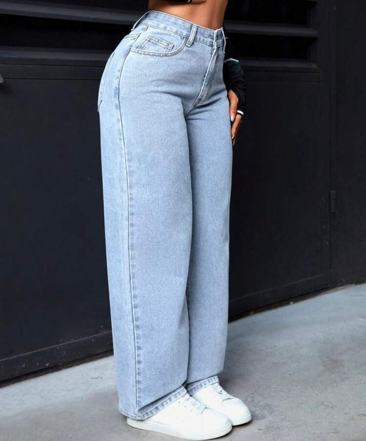 Wide Leg celeste