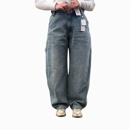 Skater Jean azul acero