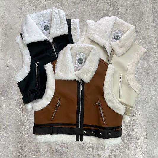 Chaleco Gamulan frisado