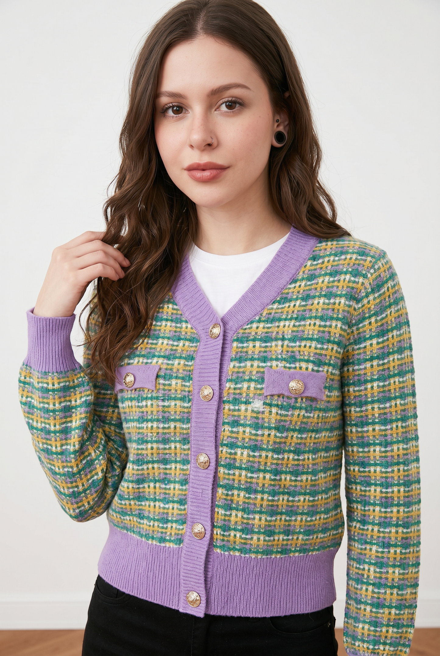 Cardigan corto